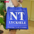 Custom cheap reusable pp non woven tote bags